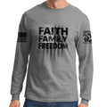 Faith Family Freedom Long Sleeve T-shirt