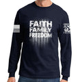 Faith Family Freedom Long Sleeve T-shirt