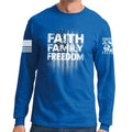 Faith Family Freedom Long Sleeve T-shirt