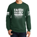 Faith Family Freedom Sweatshirt