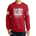 Faith Family Freedom Sweatshirt