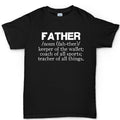 Father Definition Men's T-shirt
