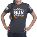 Ladies TYM Favorite Gun T-shirt