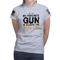 Ladies TYM Favorite Gun T-shirt