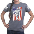 Ladies American Fighter T-shirt