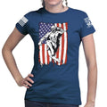 Ladies American Fighter T-shirt
