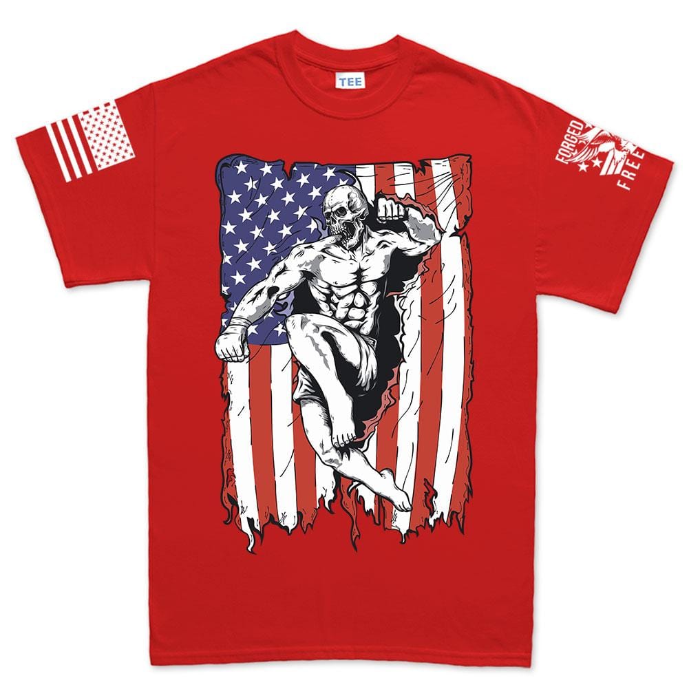 Mens American Fighter T-shirt – Forged From Freedom