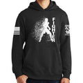 Fighter Silhouette Hoodie