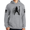 Fighter Silhouette Hoodie