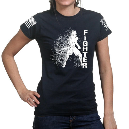 Ladies Fighter Silhouette T-shirt