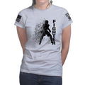 Ladies Fighter Silhouette T-shirt