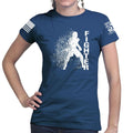 Ladies Fighter Silhouette T-shirt