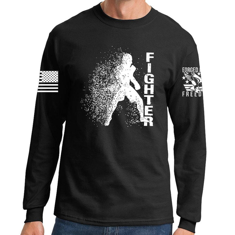 Fighter Silhouette Long Sleeve T-shirt