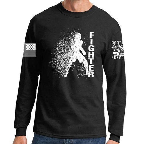 Fighter Silhouette Long Sleeve T-shirt
