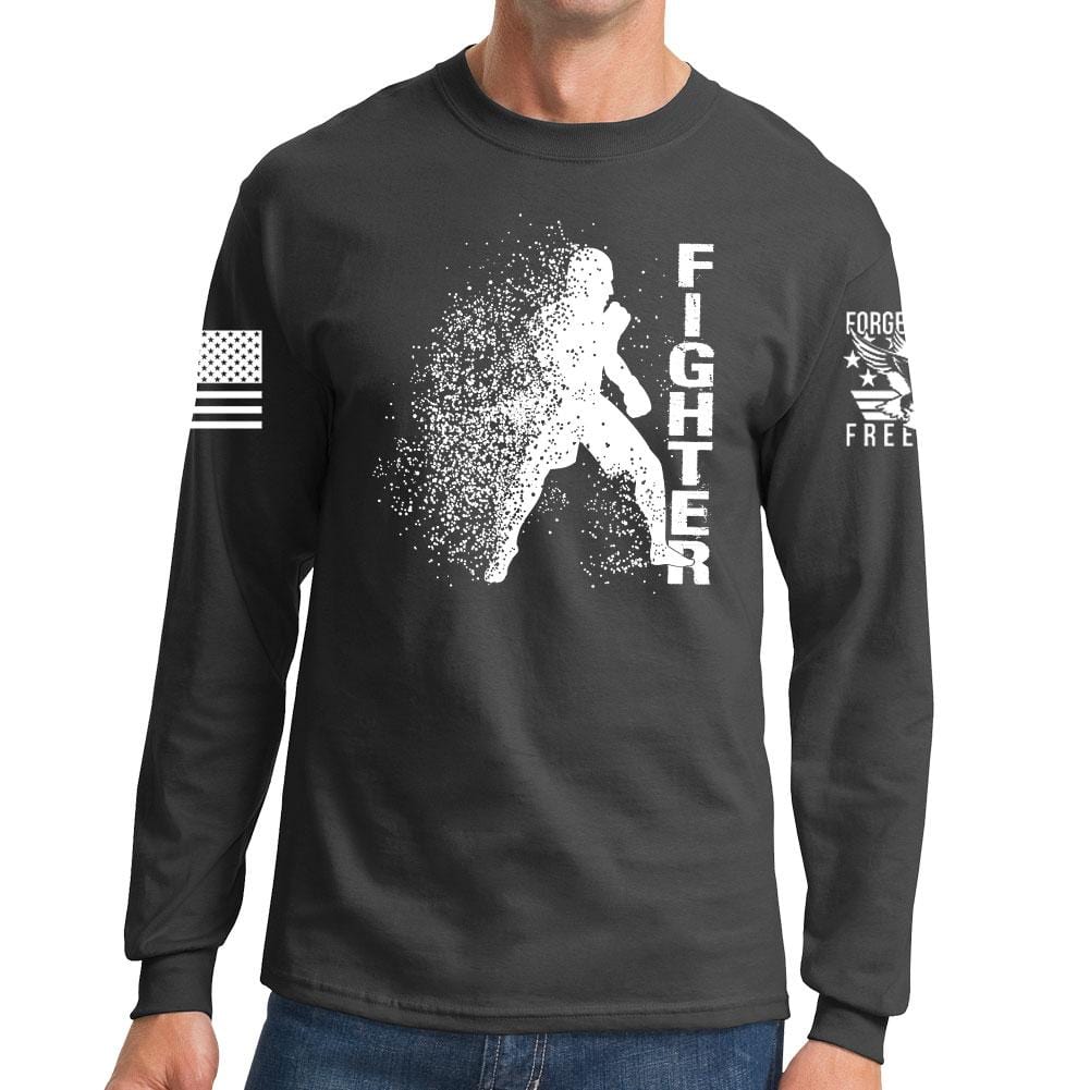 Fighter Silhouette Long Sleeve T-shirt