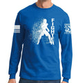 Fighter Silhouette Long Sleeve T-shirt