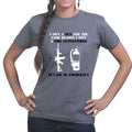 I Own A Gun Ladies T-shirt