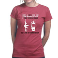 I Own A Gun Ladies T-shirt