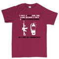 I Own A Gun Men's T-shirt
