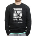 First Rule of Gunfight Mens Sweatshirt