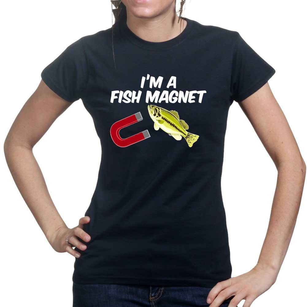 Fish Magnet Ladies T-shirt