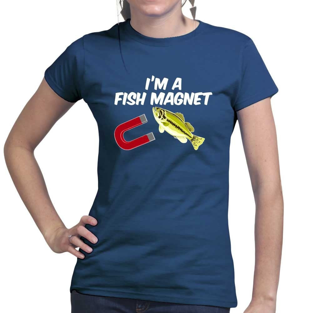 Fish Magnet Ladies T-shirt