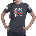 Ladies American Paint Job T-shirt