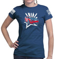 Ladies American Paint Job T-shirt