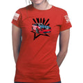 Ladies American Paint Job T-shirt