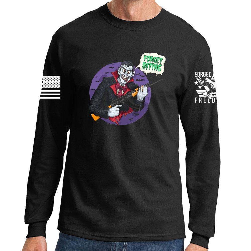 Forget Biting Long Sleeve T-shirt