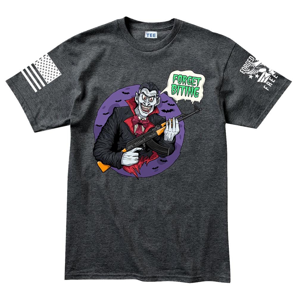 Mens Forget Biting T-shirt