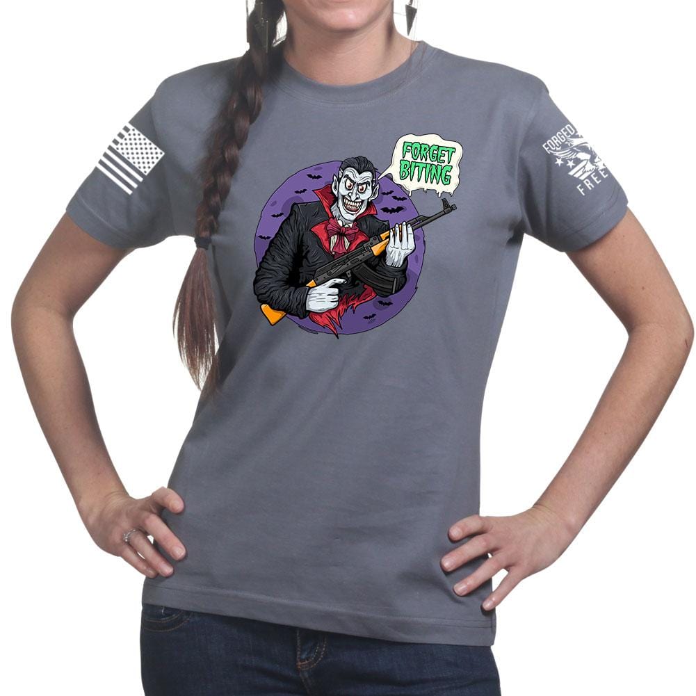 Ladies Forget Biting T-shirt