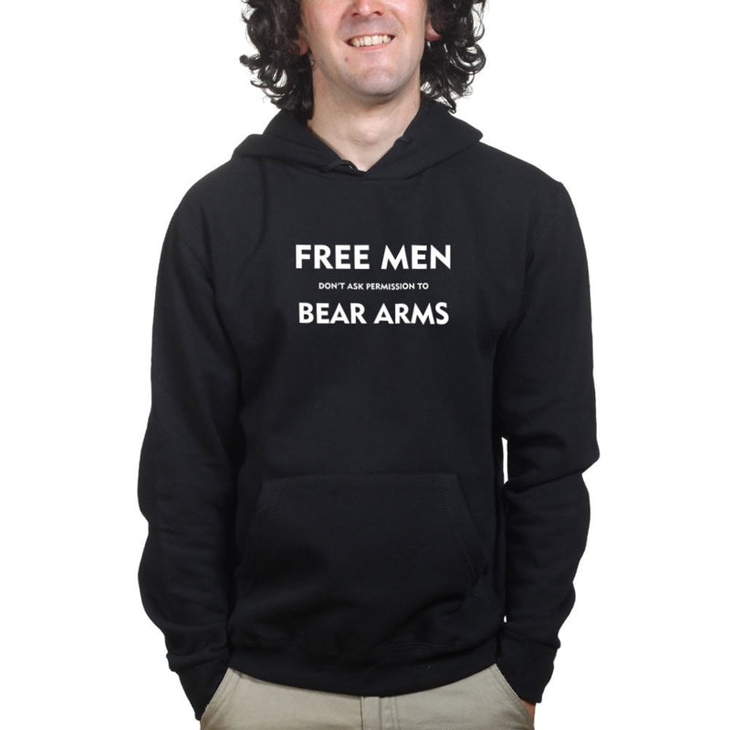 Free Men Don't Ask Permission Mens Hoodie