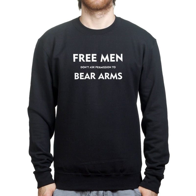 Free Men Don't Ask Permission Mens Sweatshirt