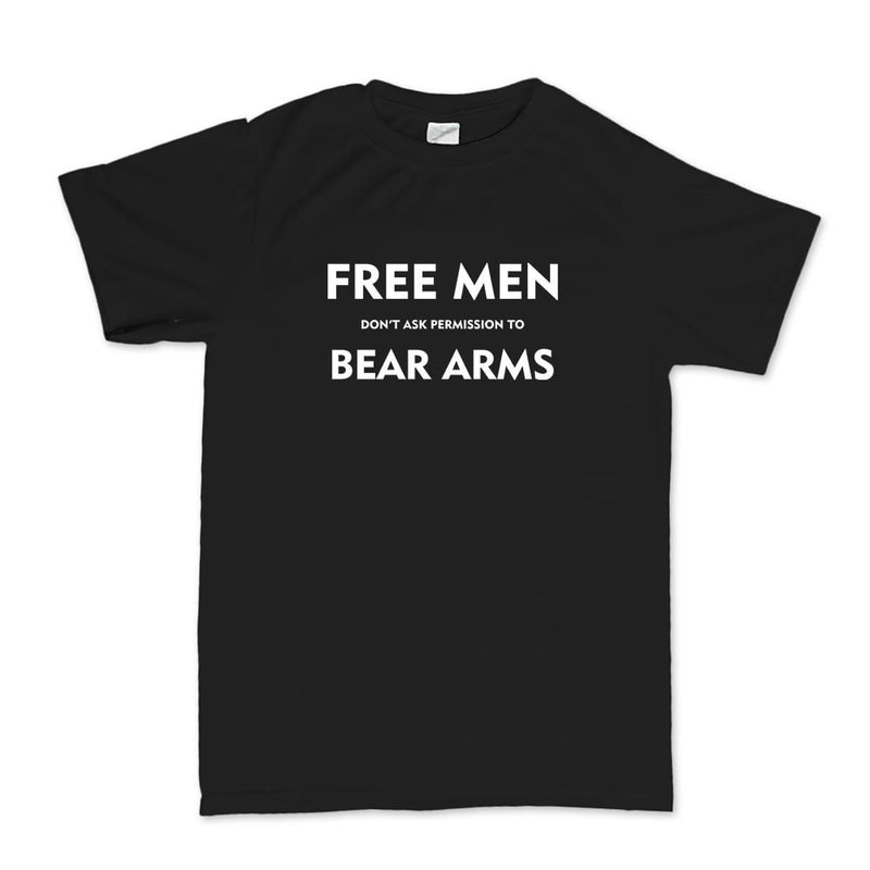Free Men Don't Ask Permission Mens T-shirt