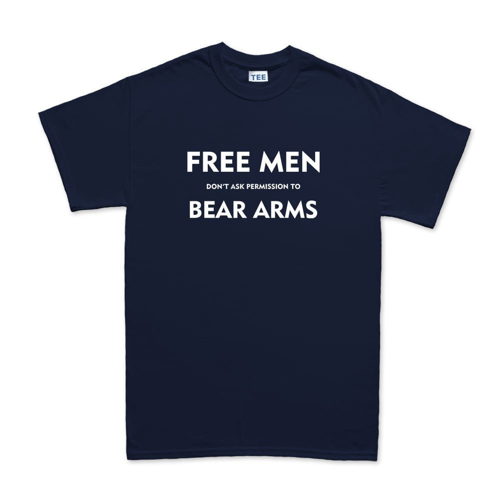 Free Men Don't Ask Permission Mens T-shirt