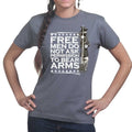 Ladies Free Men Bear Arms T-shirt