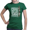 Ladies Free Men Bear Arms T-shirt