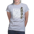 Ladies Free Men Bear Arms T-shirt