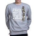 Unisex Free Men Bear Arms Sweatshirt