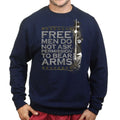 Unisex Free Men Bear Arms Sweatshirt