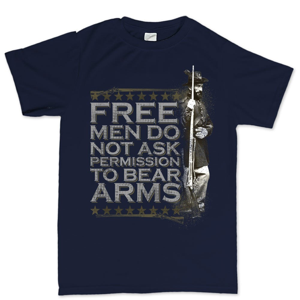 Free Men Bear Arms T-shirt