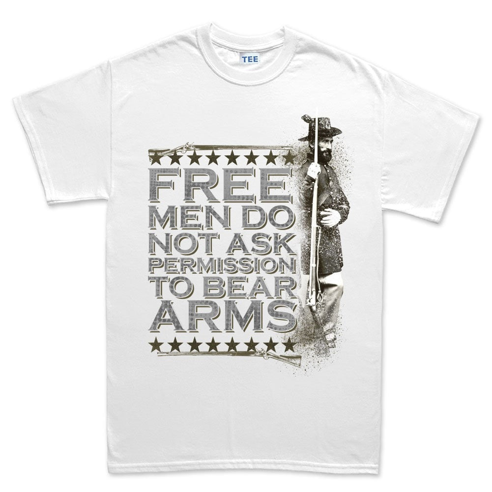 Men's Free Men Bear Arms T-shirt