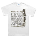 Men's Free Men Bear Arms T-shirt