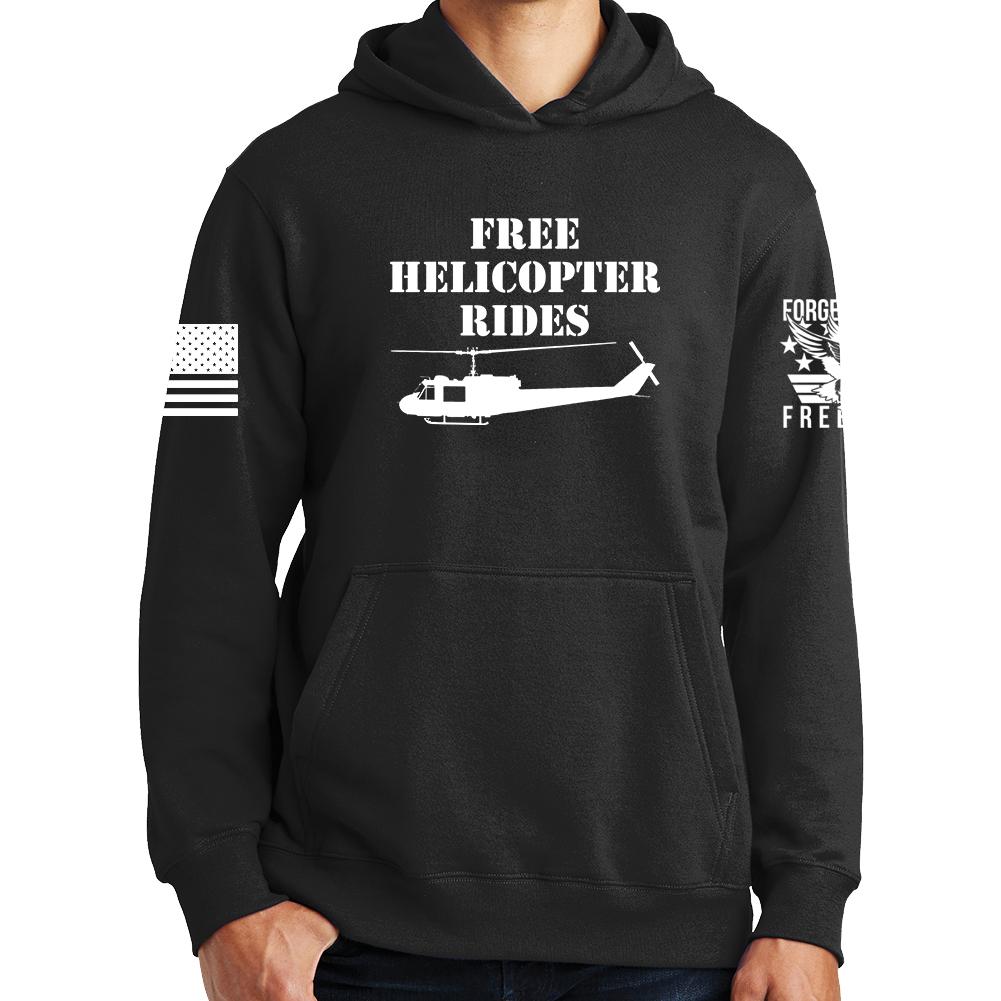 Free Helicopter Rides Hoodie