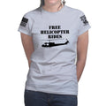 Free Helicopter Rides Ladies T-shirt