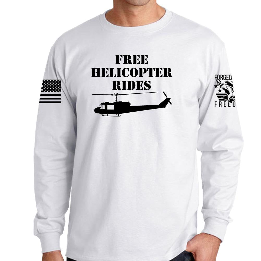 Free helicopter rides t shirt clearance