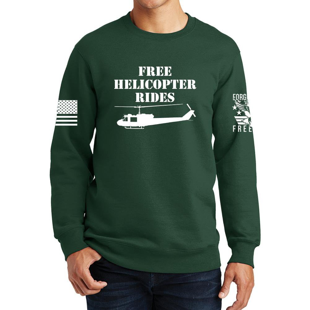 Free Helicopter Rides Sweatshirt
