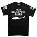 Free Helicopter Rides Men's T-shirt