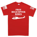 Free Helicopter Rides Men's T-shirt